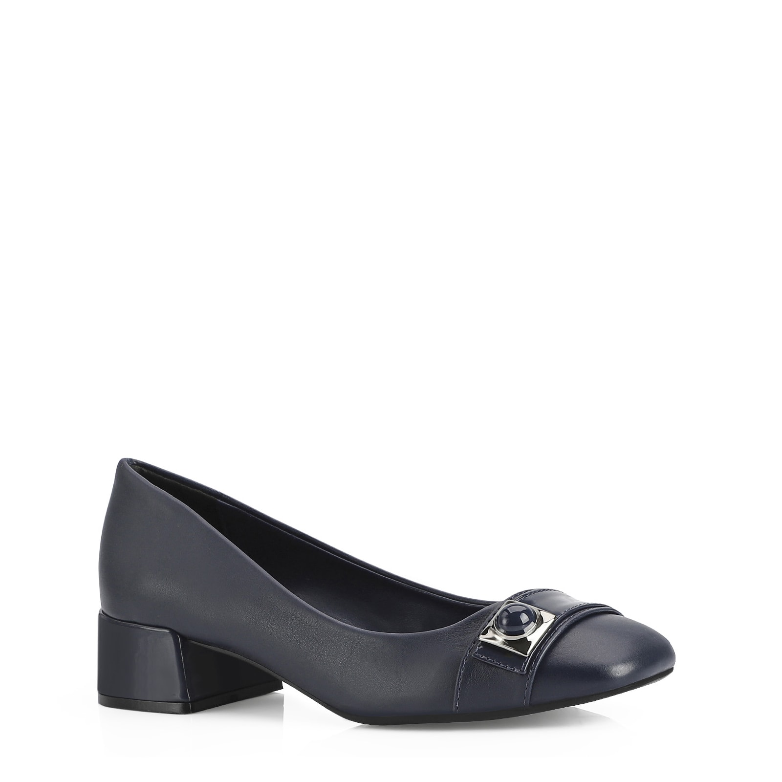 Scarpin Alt Azul/Verniz Azul