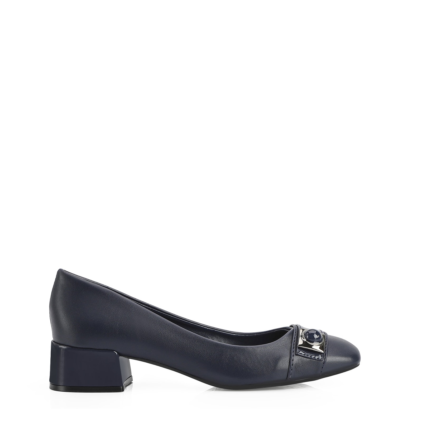 Scarpin Alt Azul/Verniz Azul