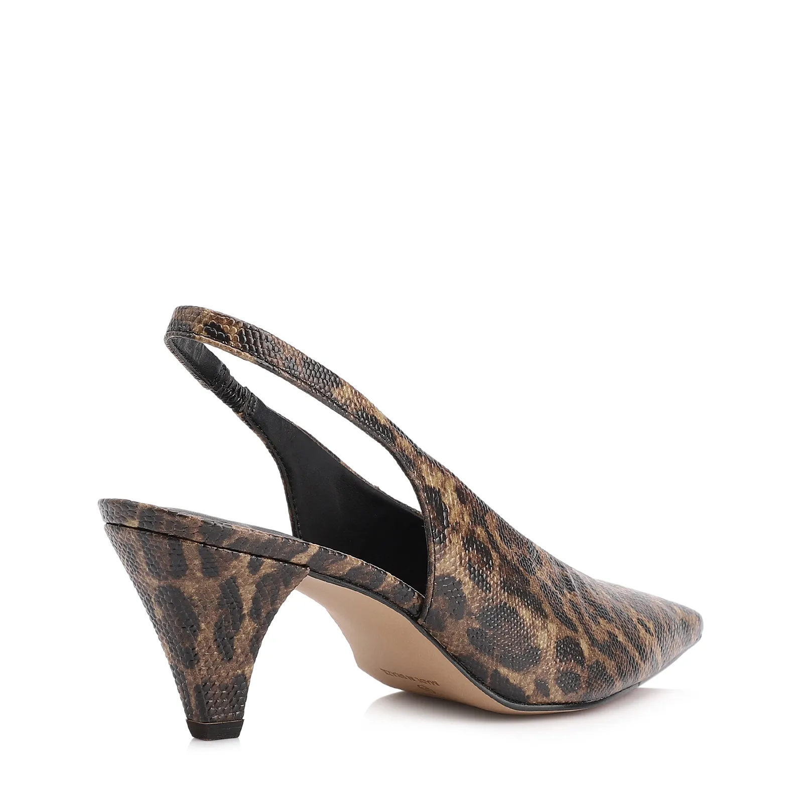Scarpin Alt Bege/Preto