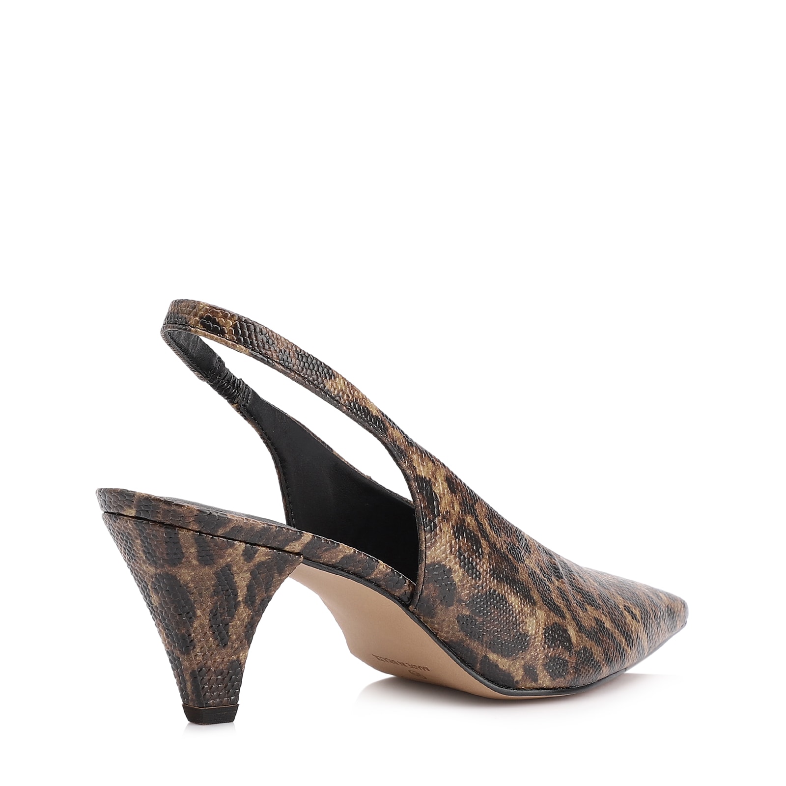 Scarpin Alt Bege/Preto