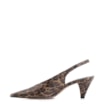 Scarpin Alt Bege/Preto - imagem 4
