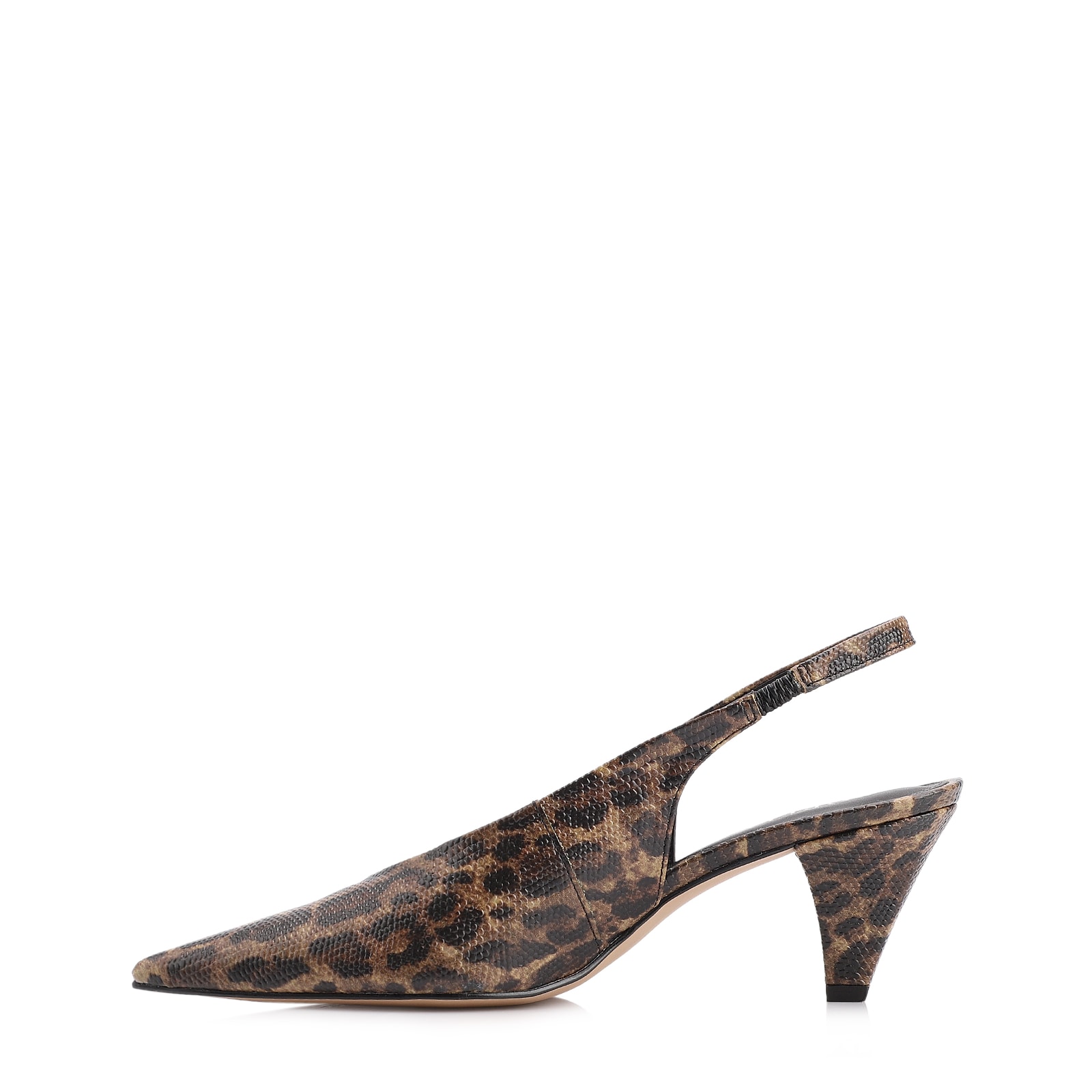 Scarpin Alt Bege/Preto