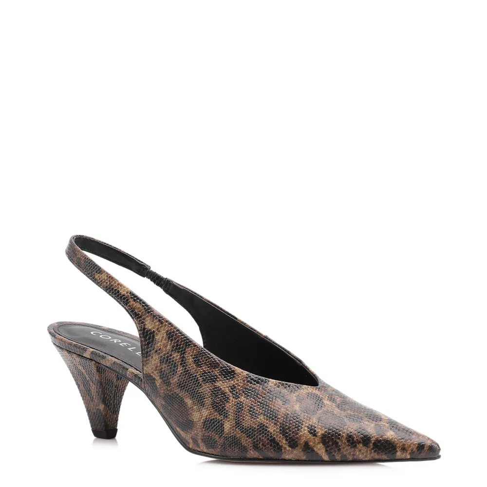 Scarpin Alt Bege/Preto
