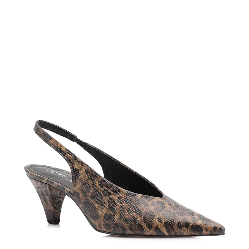 Scarpin Alt Bege/Preto