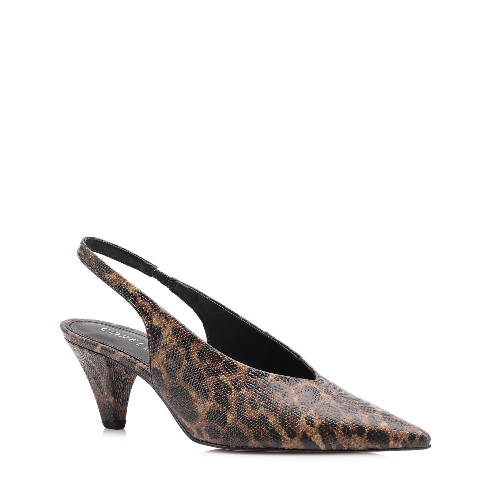 Scarpin Alt Bege/Preto