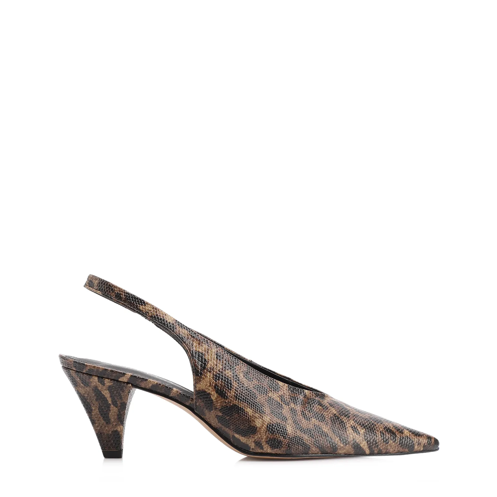 Scarpin Alt Bege/Preto