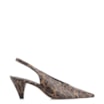 Scarpin Alt Bege/Preto - imagem 2