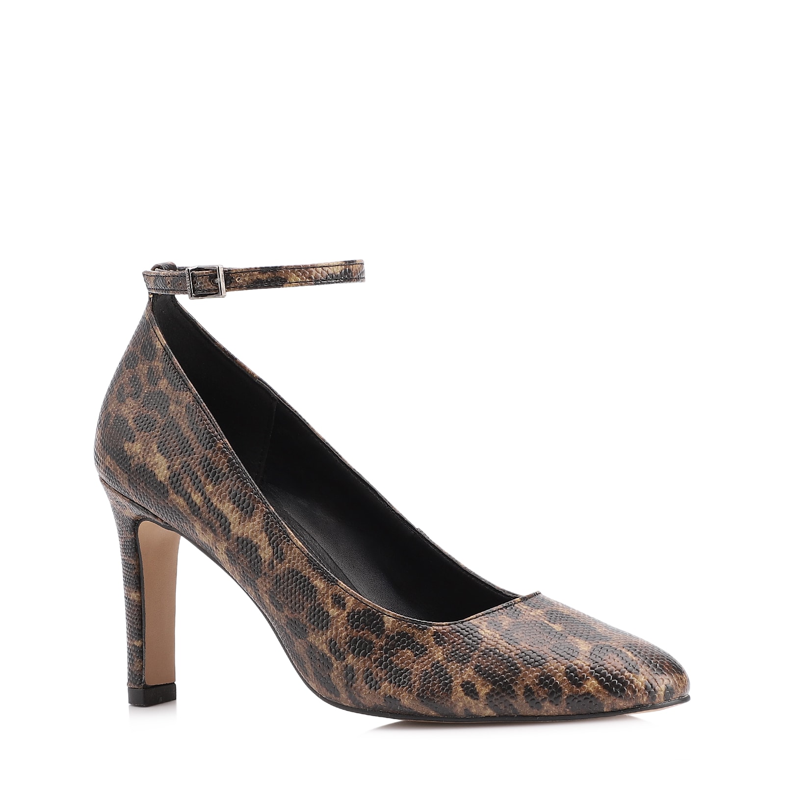 Scarpin Alt Bege/Preto