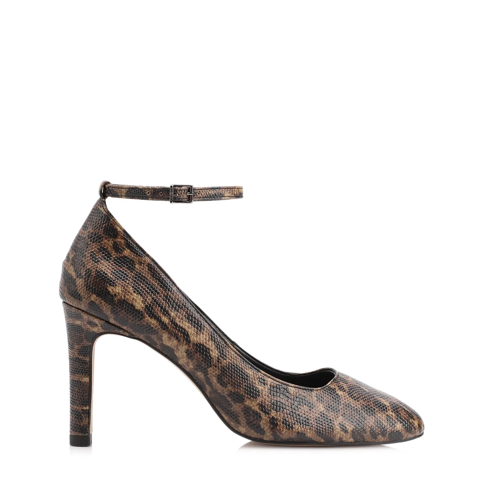 Scarpin Alt Bege/Preto
