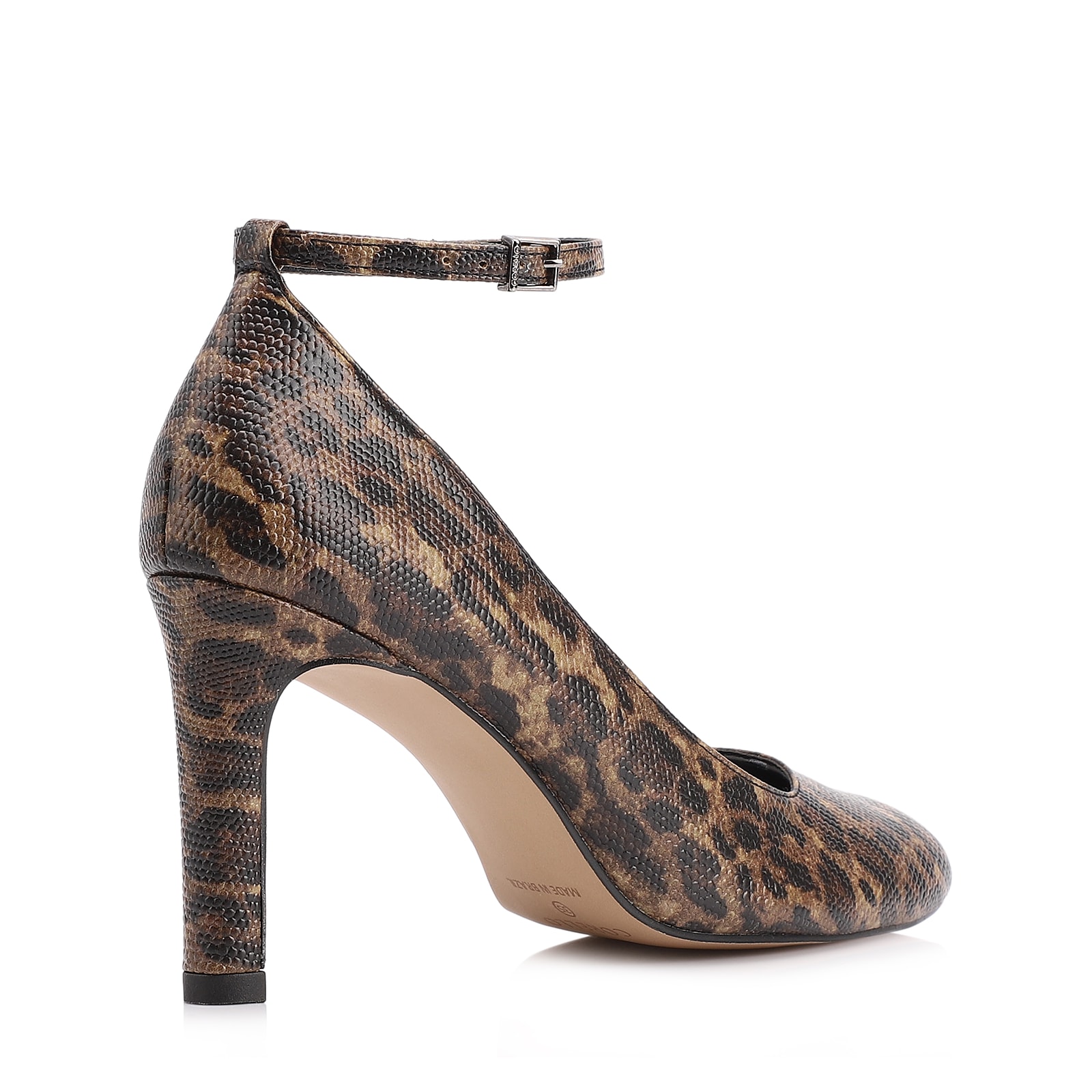 Scarpin Alt Bege/Preto