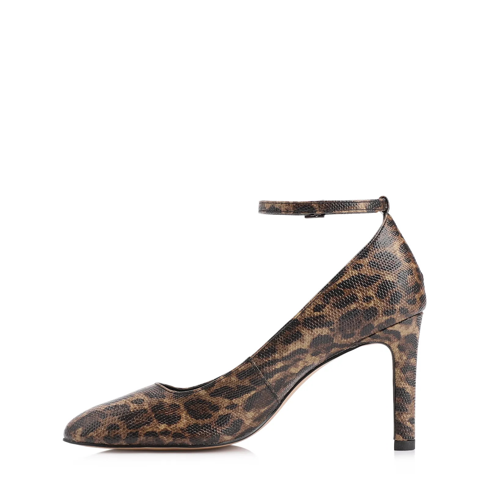 Scarpin Alt Bege/Preto