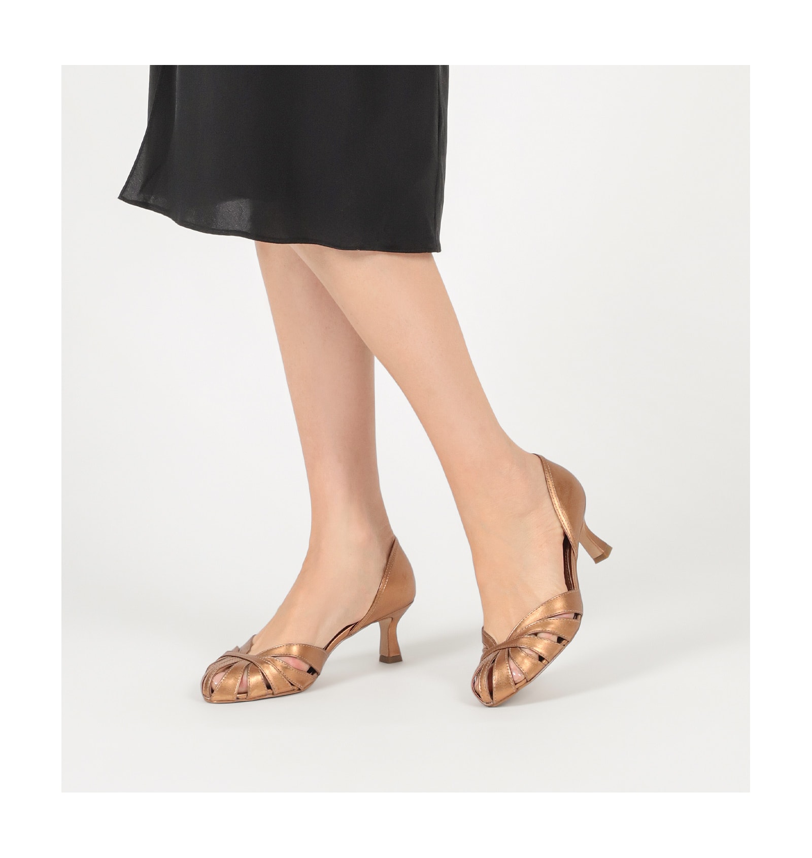 Scarpin Alt Bronze