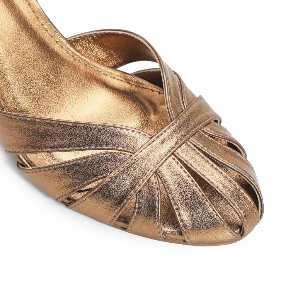 Scarpin Alt Bronze - imagem 7