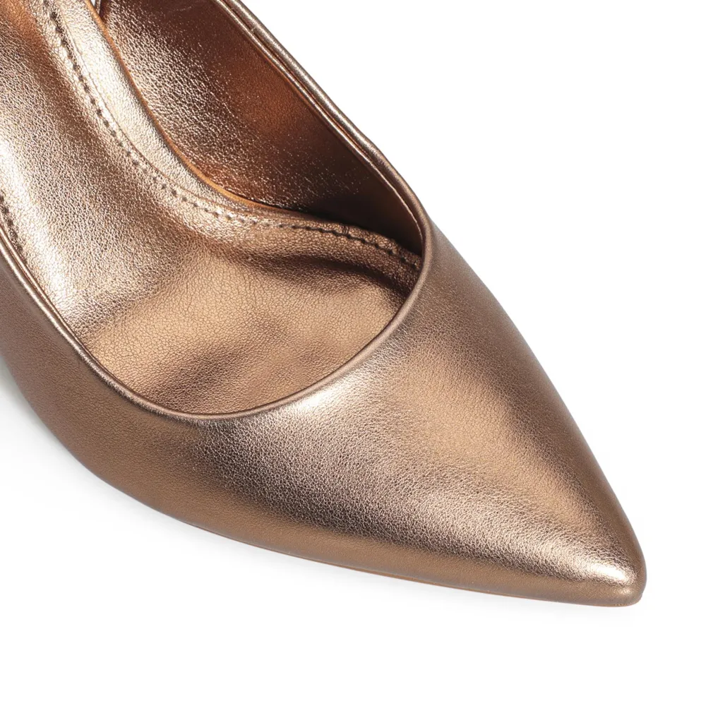 Scarpin Alt Bronze - imagem 7