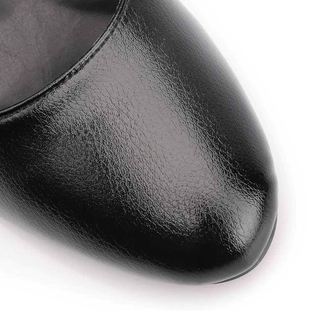 Scarpin Alt Lux Preto - imagem 6