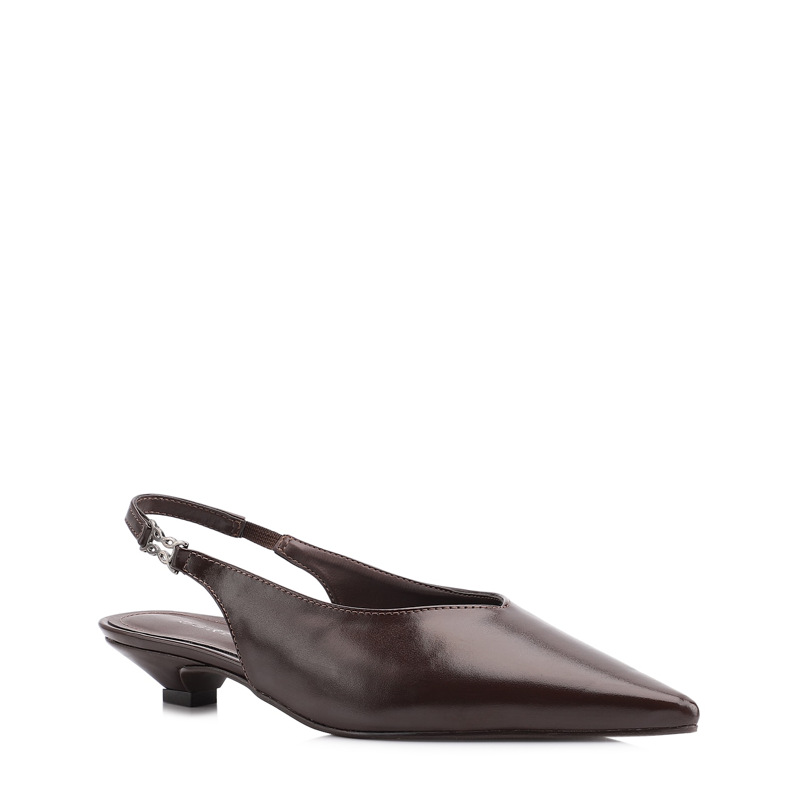 Scarpin Alt Marrom Escuro
