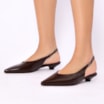Scarpin Alt Marrom Escuro - imagem 2