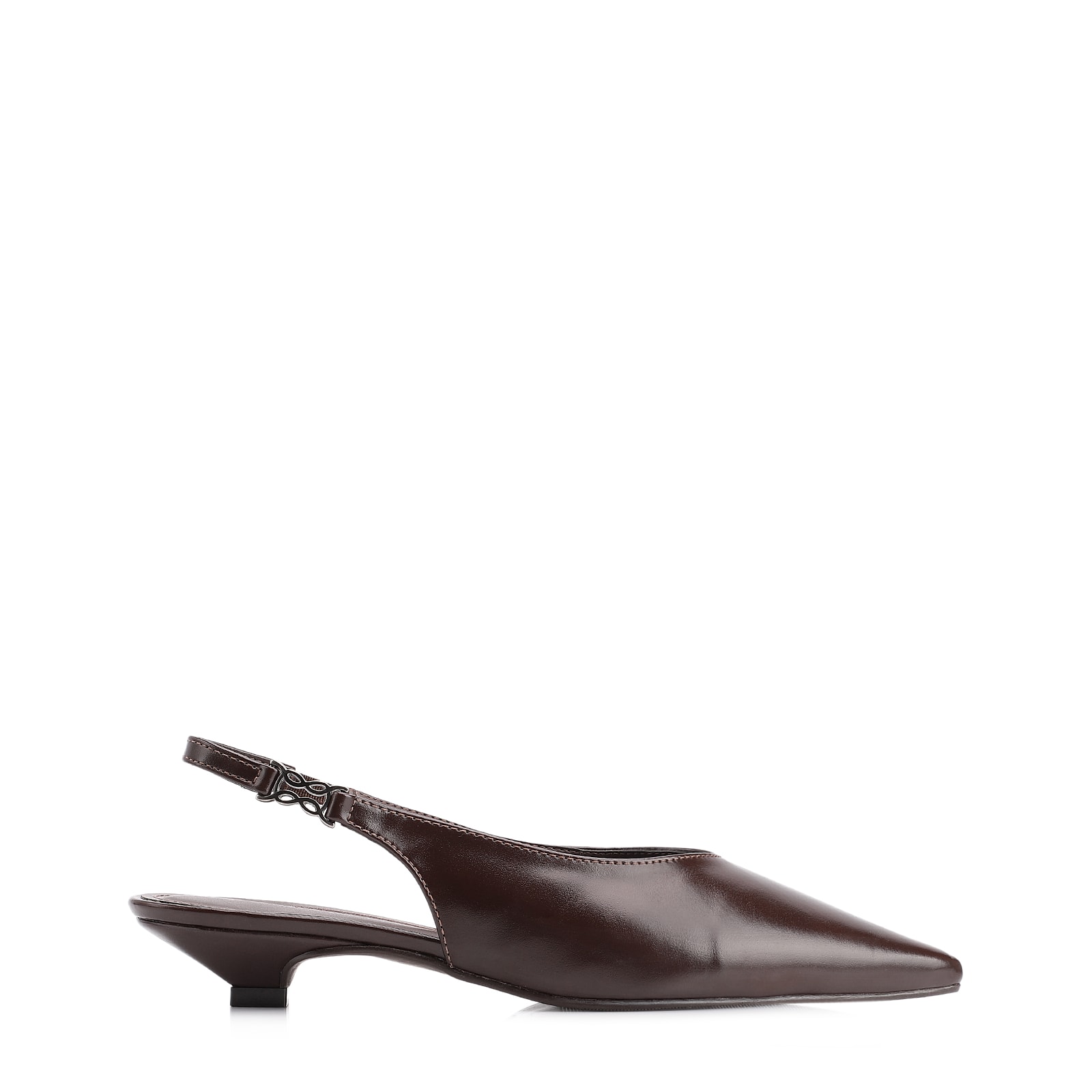Scarpin Alt Marrom Escuro