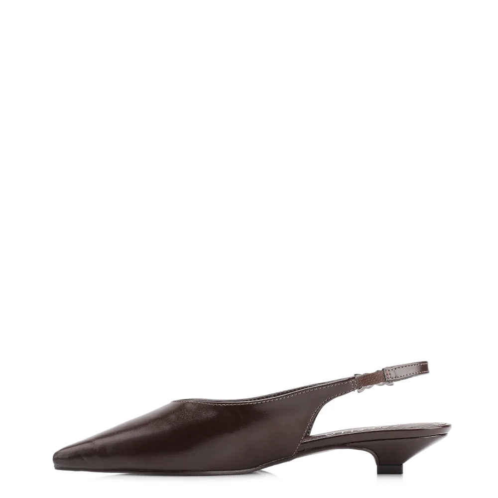 Scarpin Alt Marrom Escuro - imagem 5