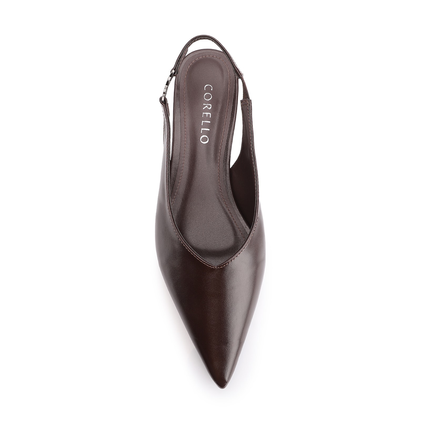 Scarpin Alt Marrom Escuro