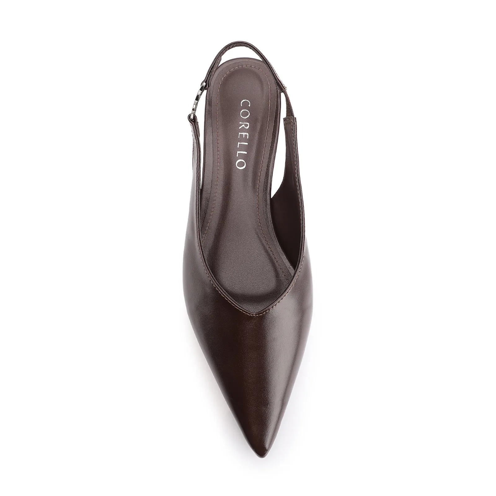 Scarpin Alt Marrom Escuro