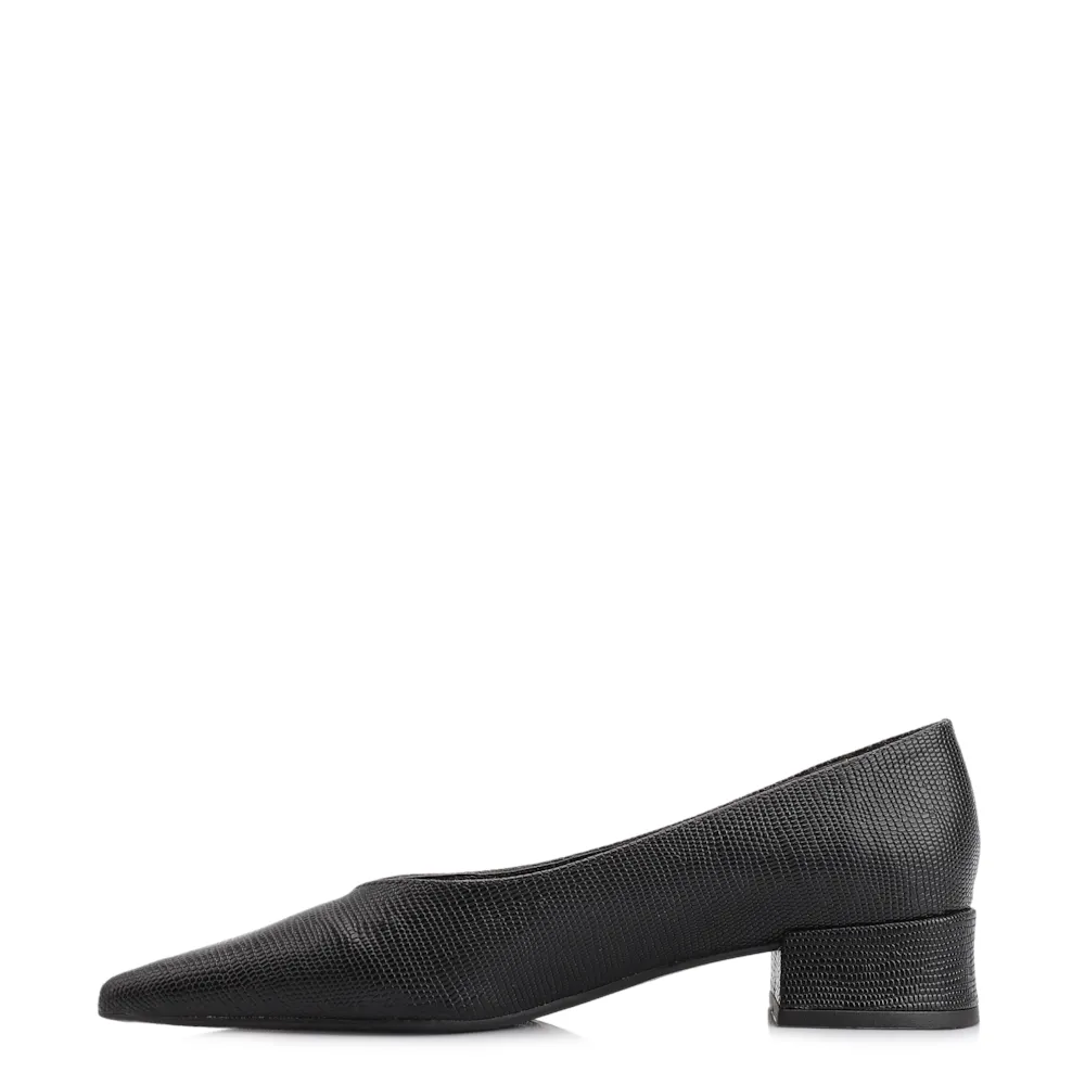 Scarpin Alt New Lezard Preto - imagem 4