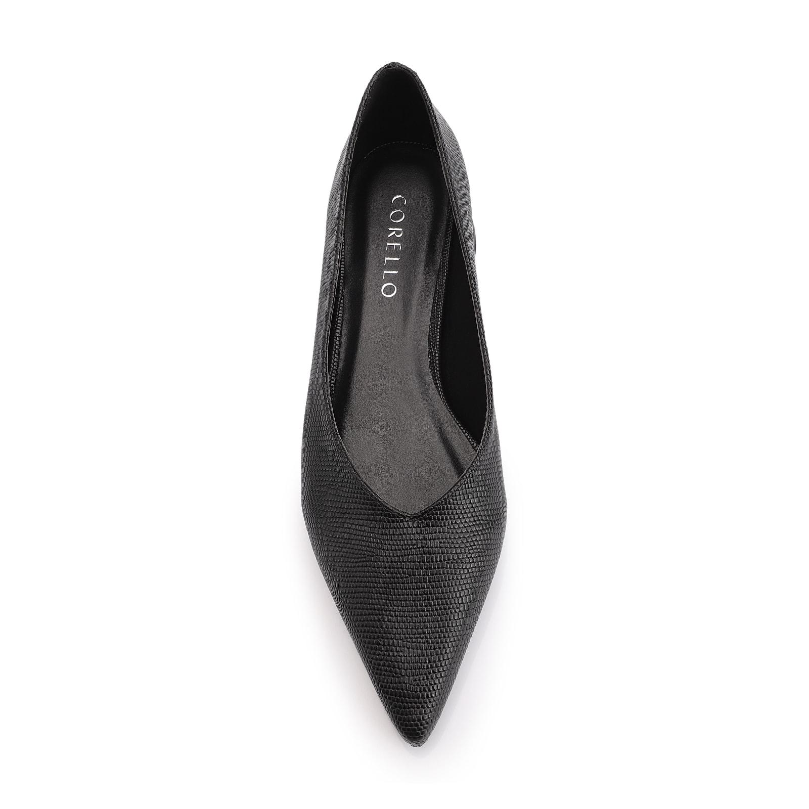 Scarpin Alt New Lezard Preto