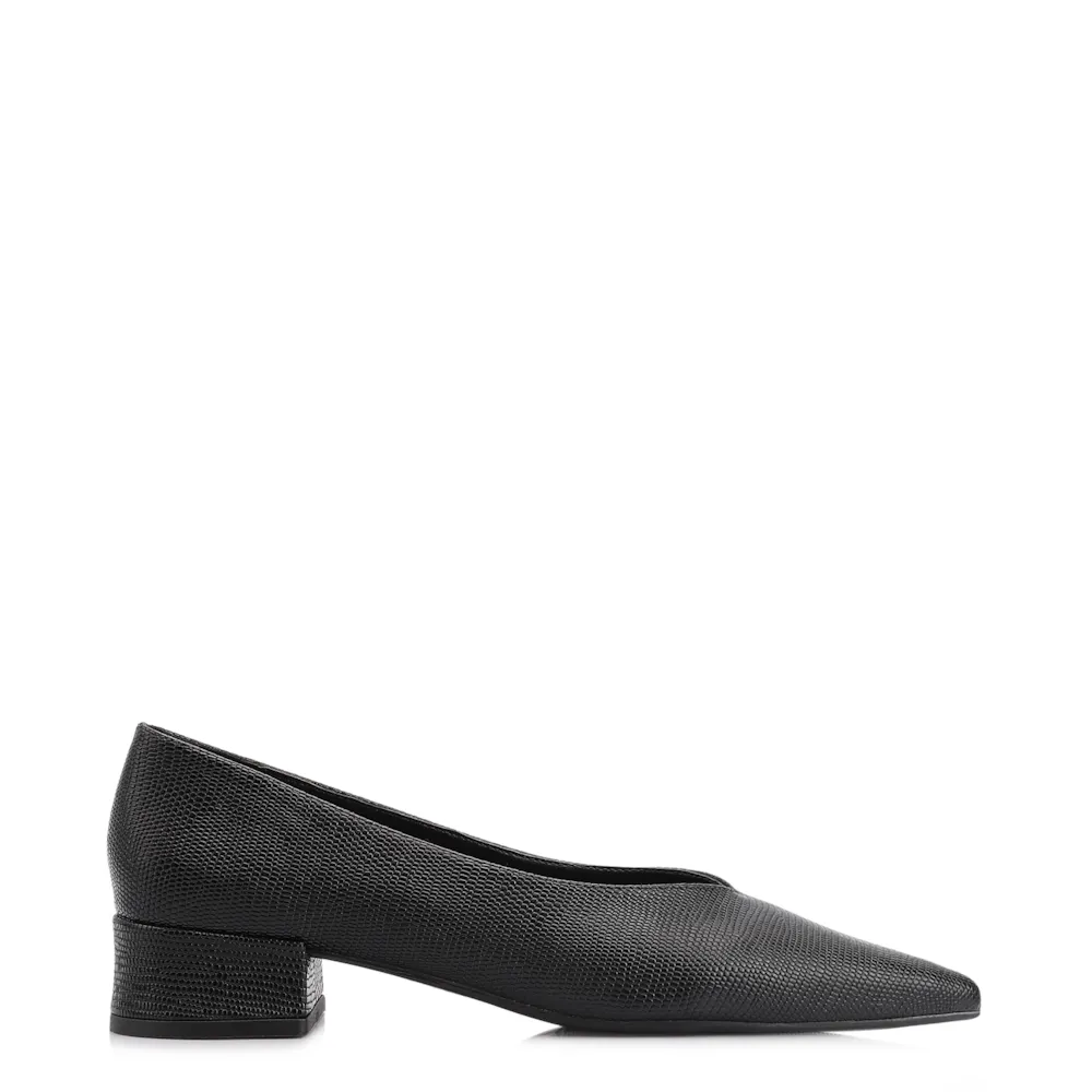 Scarpin Alt New Lezard Preto - imagem 2