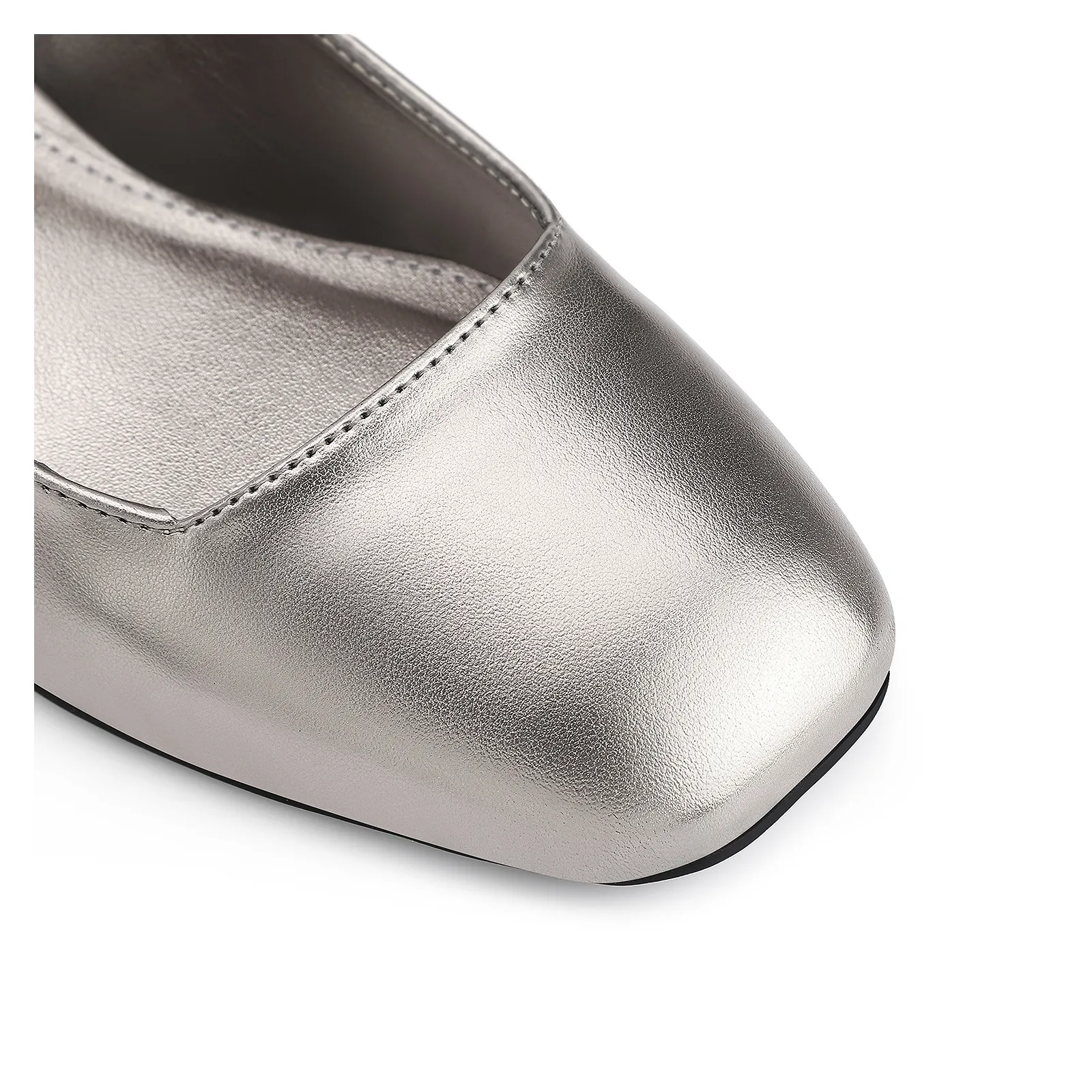 Scarpin Alt Prata
