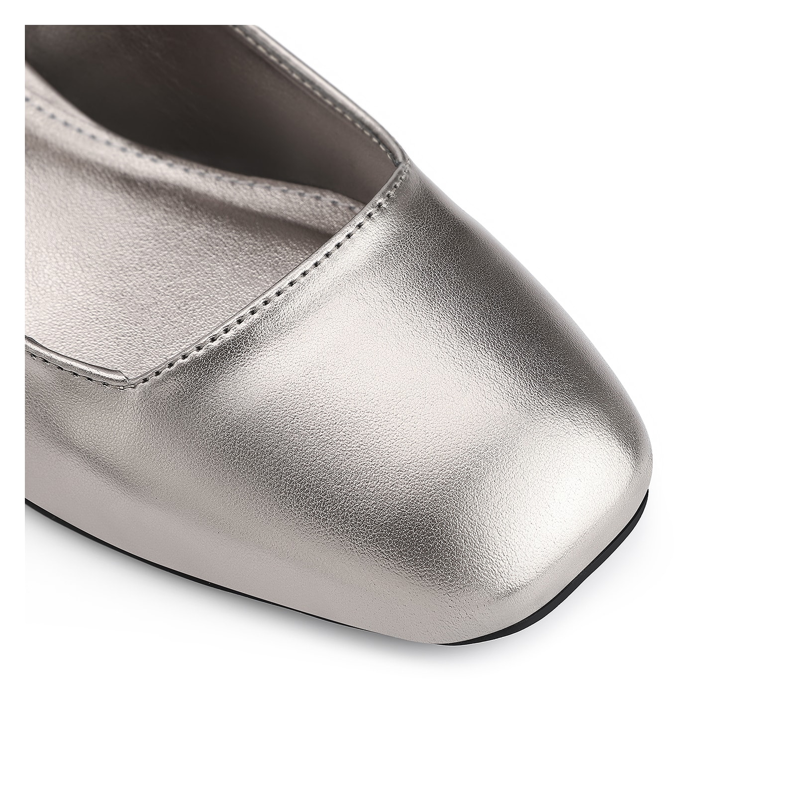 Scarpin Alt Prata