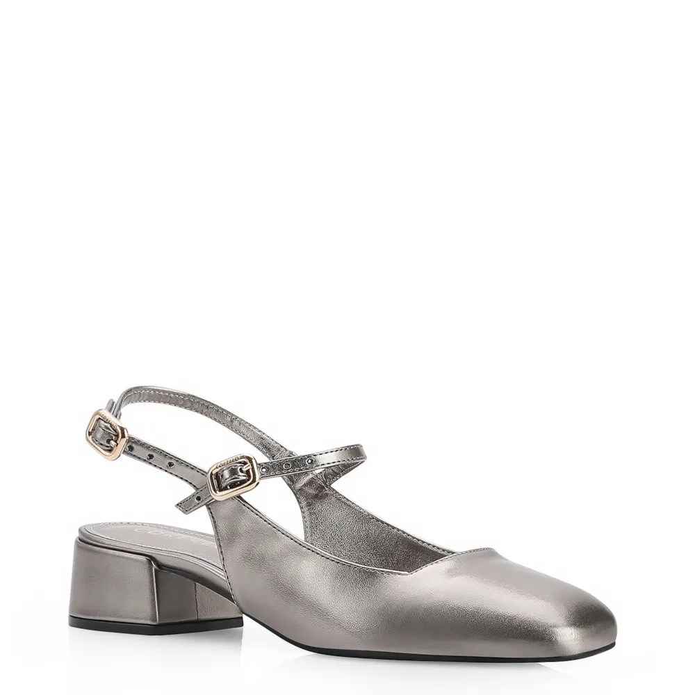Scarpin Alt Prata