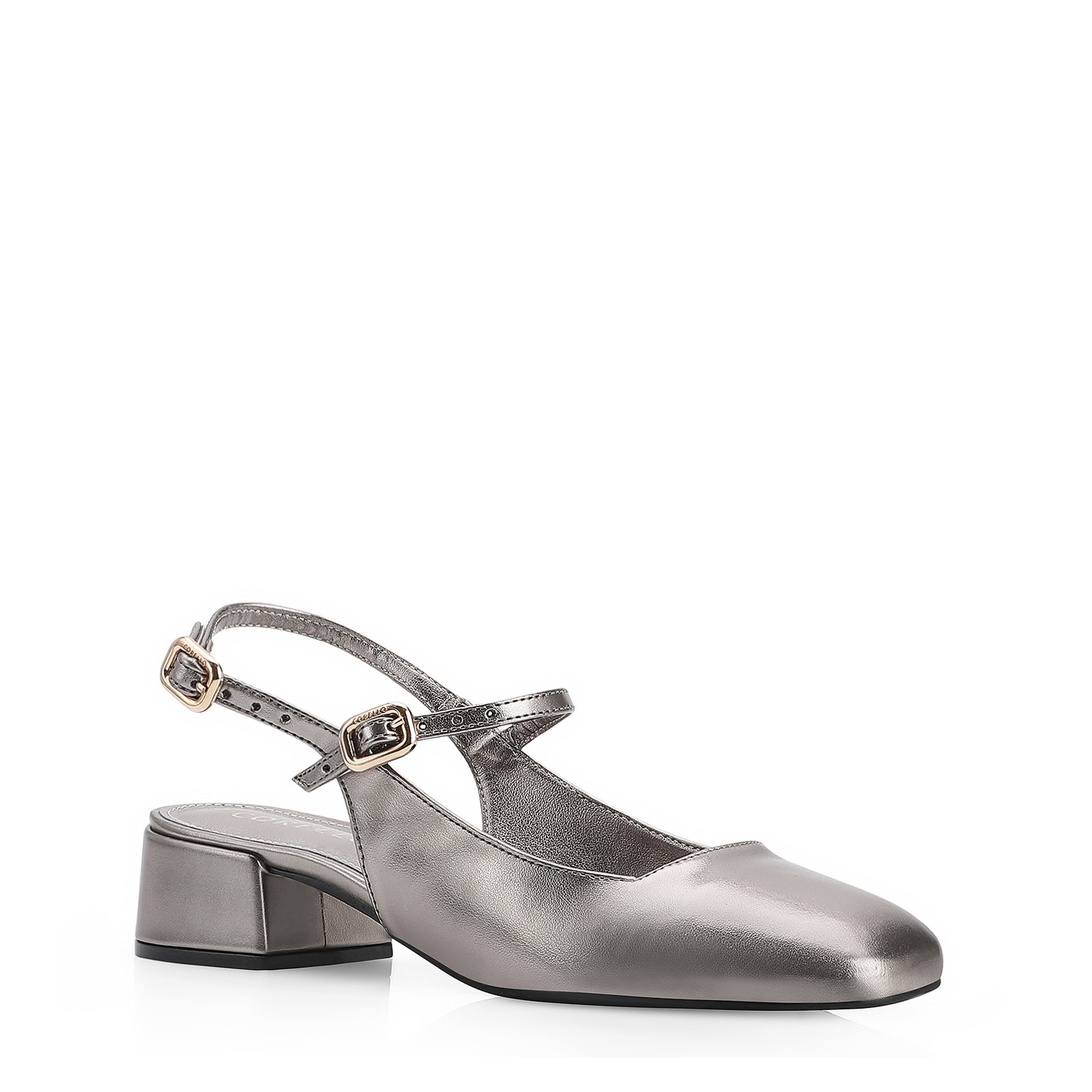 Scarpin Alt Prata
