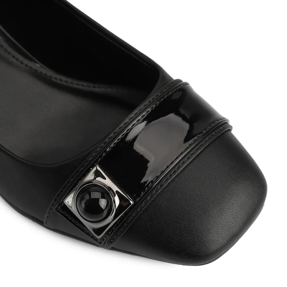 Scarpin Alt Preto/Verniz Preto - imagem 6