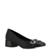Scarpin Alt Preto/Verniz Preto - imagem 1
