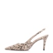 Scarpin Alt Python Bege/Preta - imagem 5
