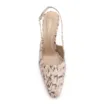Scarpin Alt Python Bege/Preta - imagem 6