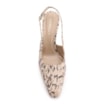 Scarpin Alt Python Bege/Preta - imagem 6