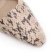 Scarpin Alt Python Bege/Preta - imagem 7