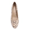 Scarpin Alt Python Bege/Preto - imagem 6
