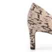 Scarpin Alt Python Bege/Preto - imagem 8