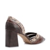 Scarpin Alt Python Tricolor - imagem 4