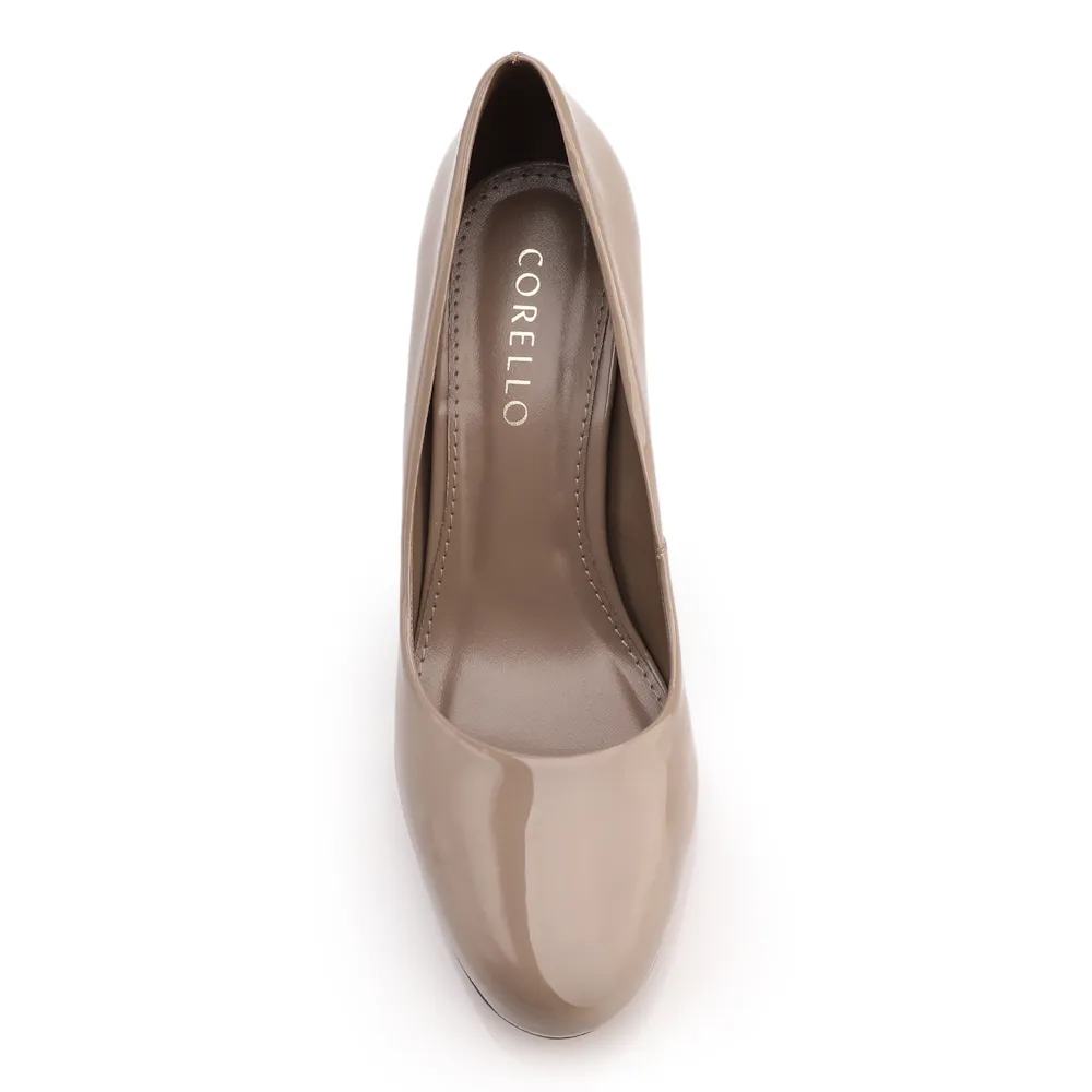Scarpin Alt Verniz Bege - imagem 5