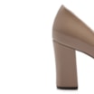 Scarpin Alt Verniz Bege - imagem 7