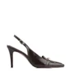 Scarpin Alt Verniz Marrom Escuro - imagem 3