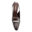Scarpin Alt Verniz Marrom Escuro - imagem 6