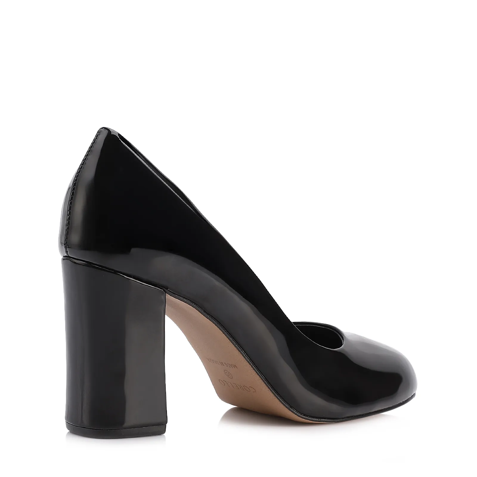 Scarpin Alt Verniz Preto
