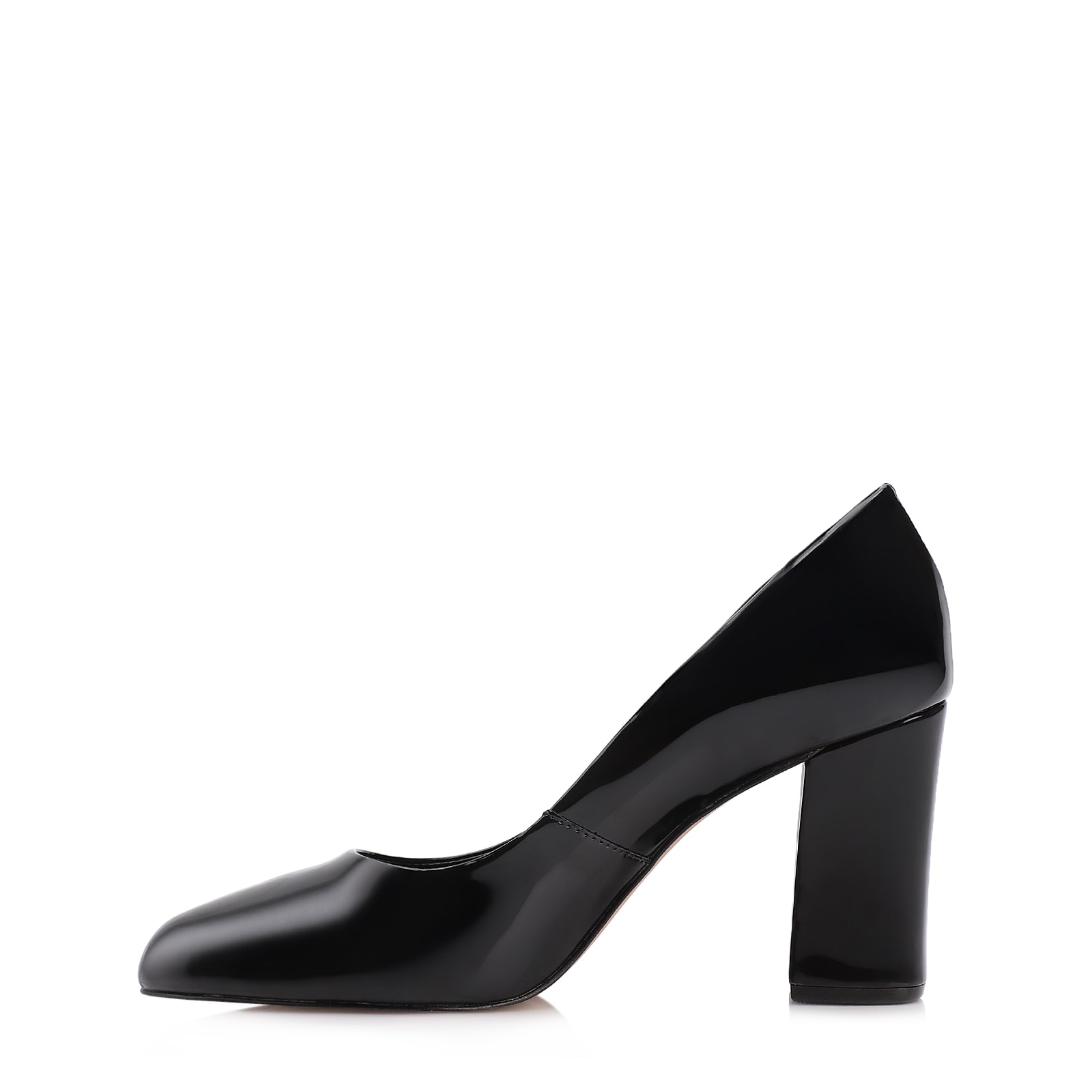 Scarpin Alt Verniz Preto