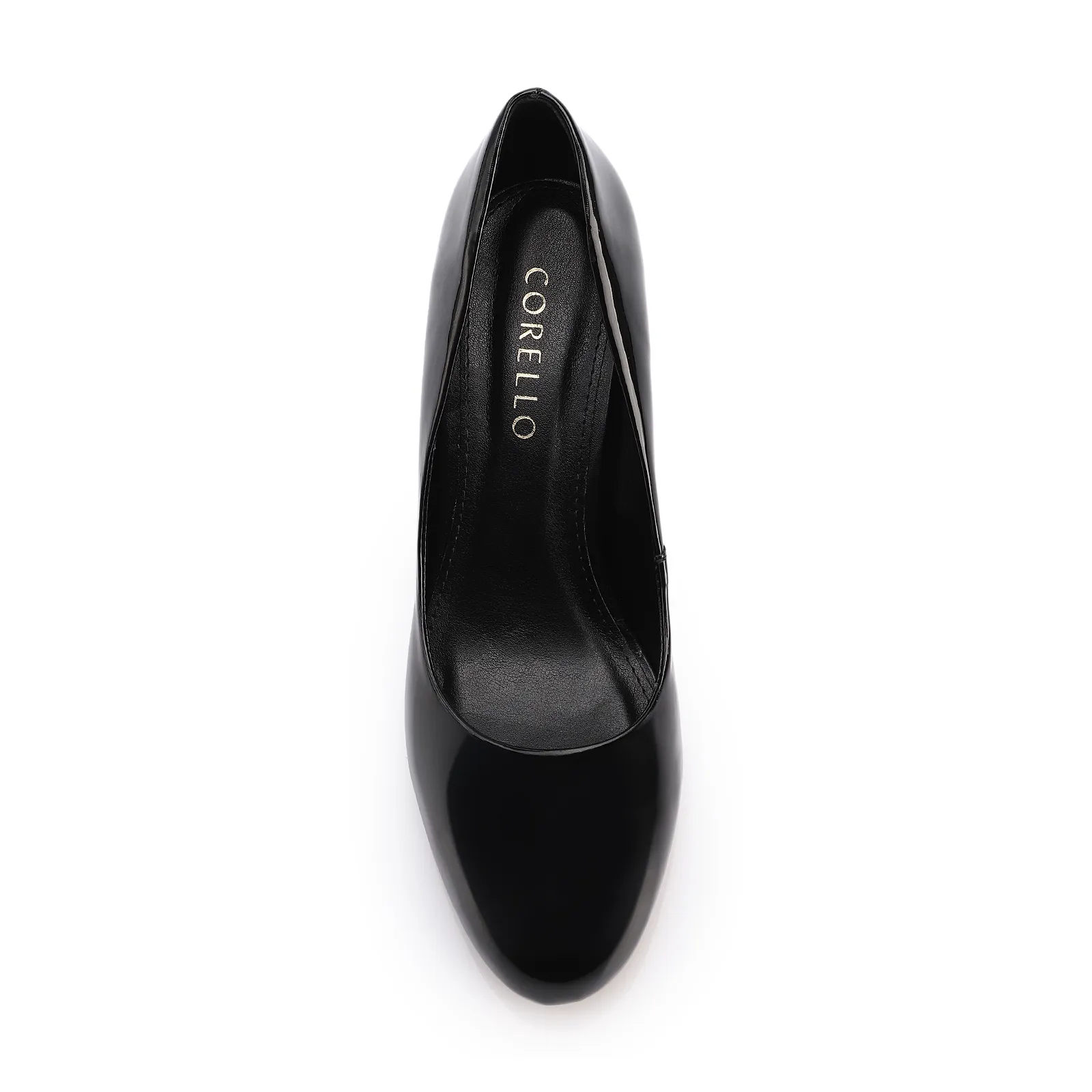 Scarpin Alt Verniz Preto
