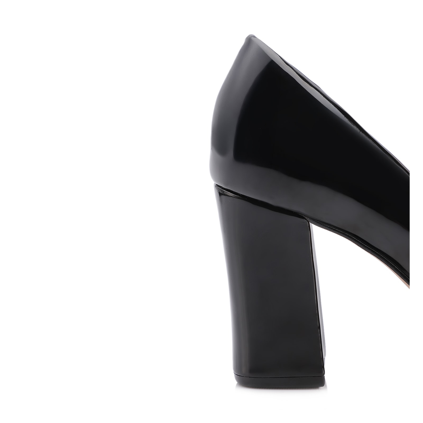 Scarpin Alt Verniz Preto