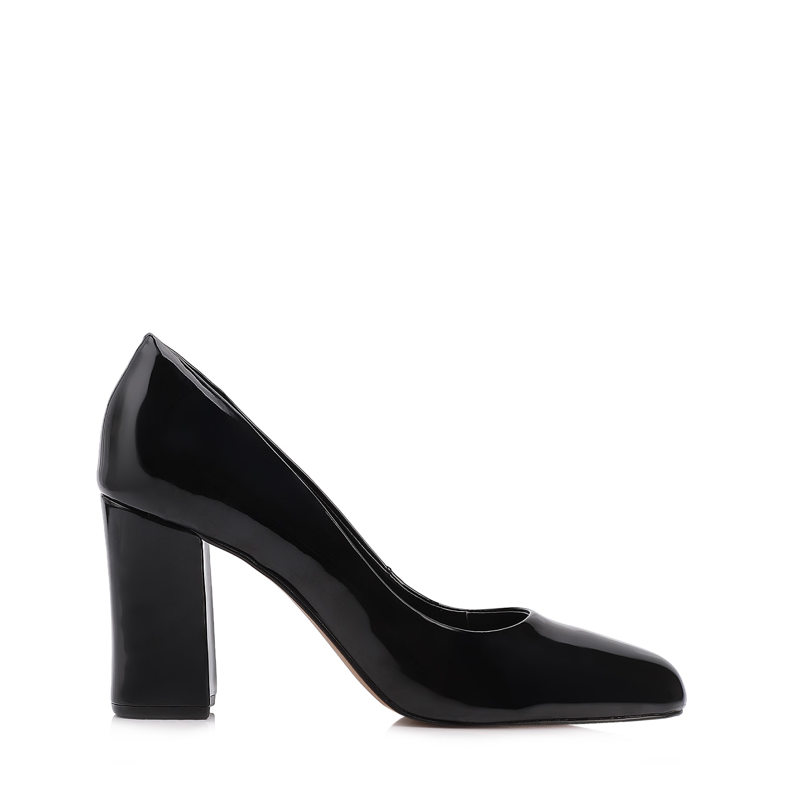 Scarpin Alt Verniz Preto